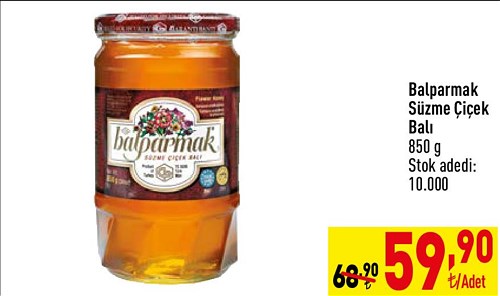 Balparmak Süzme Çiçek Balı 850 g image