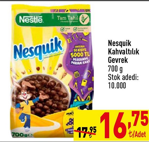 Nesquik Kahvaltılık Gevrek 700 g image