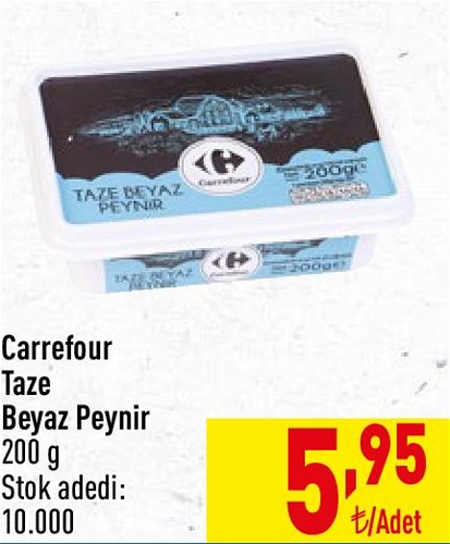 Carrefour Taze Beyaz Peynir 200 g image