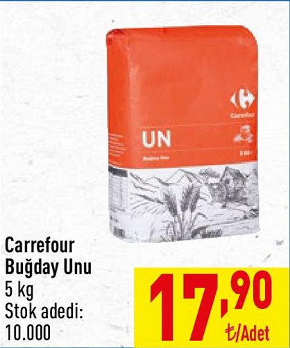 Carrefour Buğday Unu 5 kg image