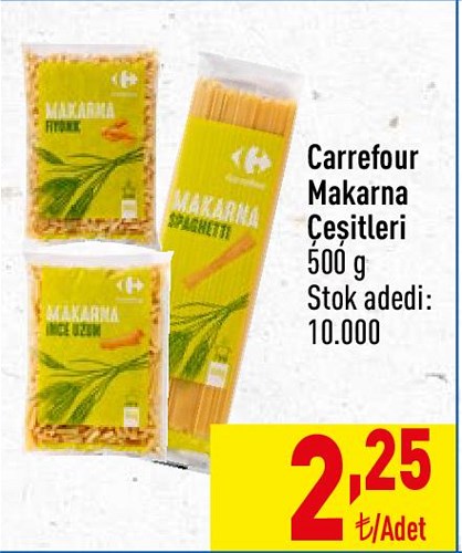 Carrefour Makarna Çeşitleri 500 g image