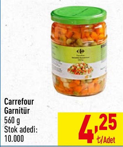 Carrefour Garnitür 560 g image