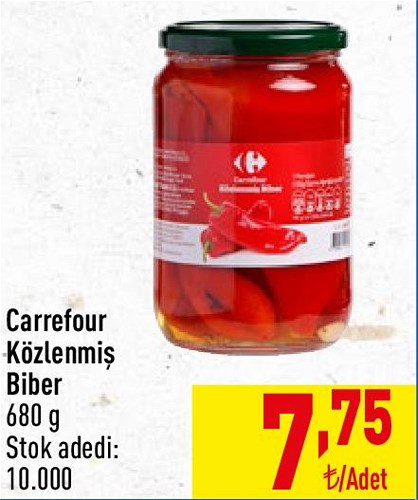 Carrefour Közlenmiş Biber 680 g image