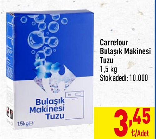 Carrefour Bulaşık Makinesi Tuzu 1,5 kg image