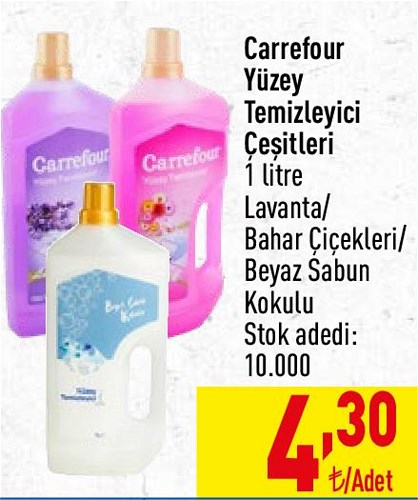 Carrefour Yüzey Temizleyici Çeşitleri 1 litre image