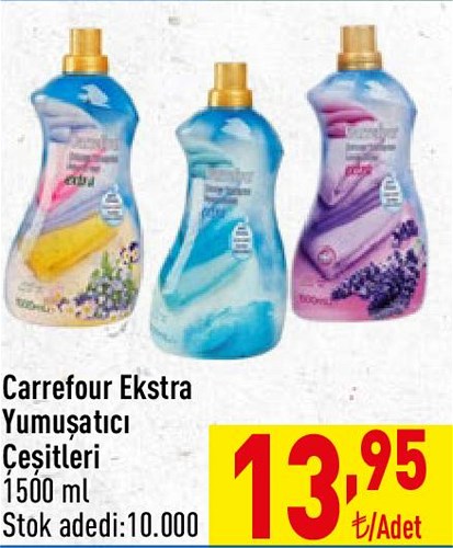 Carrefour Ekstra Yumuşatıcı Çeşitleri 1500 ml image