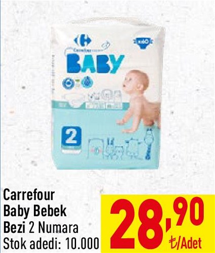 Carrefour Baby Bebek Bezi 2 Numara image