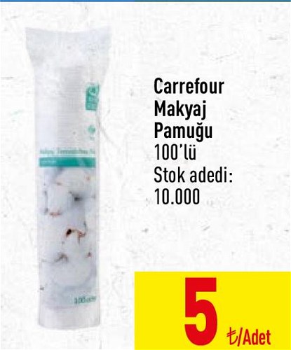 Carrefour Makyaj Pamuğu 100'lü image