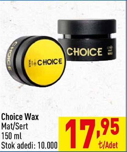 Choice Wax Mat/Sert 150 ml image