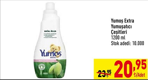 Yumoş Extra Yumuşatıcı Çeşitleri 1200 ml image