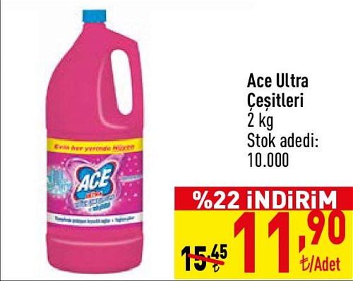 Ace Ultra Çeşitleri 2 kg image