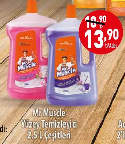 Mr Muscle Yüzey Temizleyici 2.5 L Çeşitleri image