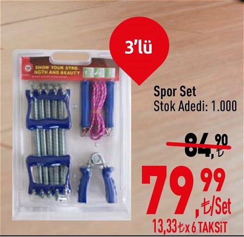 Spor Set 3'lü image