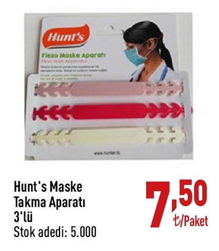 Hunt's Maske Takma Aparatı 3'lü image