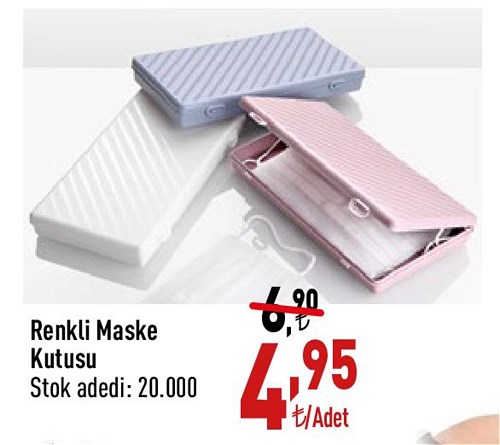 Renkli Maske Kutusu image