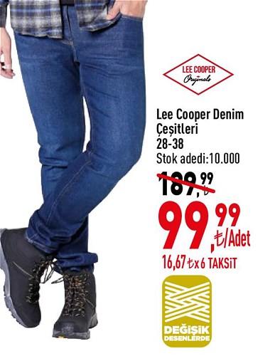 Lee Cooper Denim Çeşitleri/Adet image