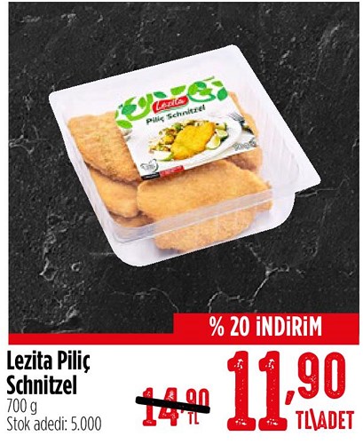 Lezita Piliç Schnitzel 700 g image