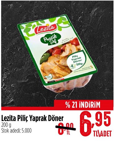 Lezita Piliç Yaprak Döner 200 g image