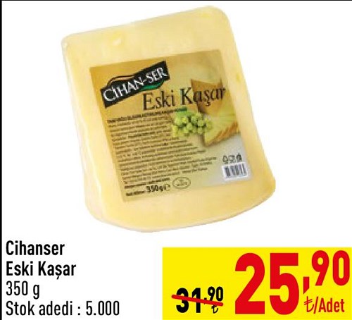 Cihanser Eski Kaşar 350 g image