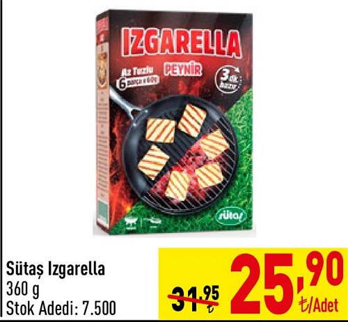 Sütaş Izgarella 360 g image