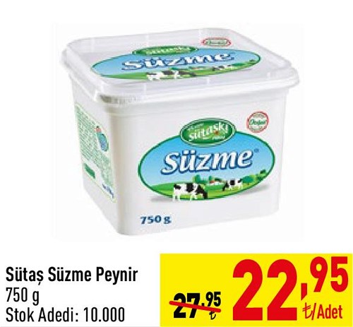 Sütaş Süzme Peynir 750 g image