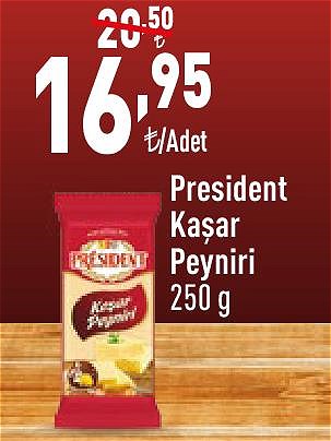 President Kaşar Peyniri 250 g image