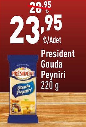 President Gouda Peyniri 220 g image