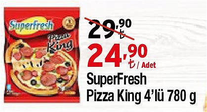 SuperFresh Pizza King 4'lü 780 g image