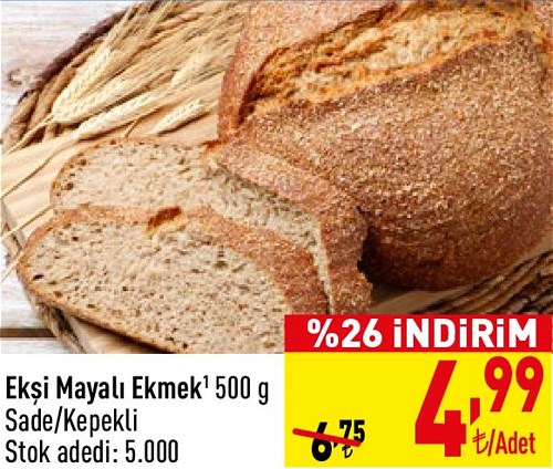 Ekşi Mayalı Ekmek 500 g image