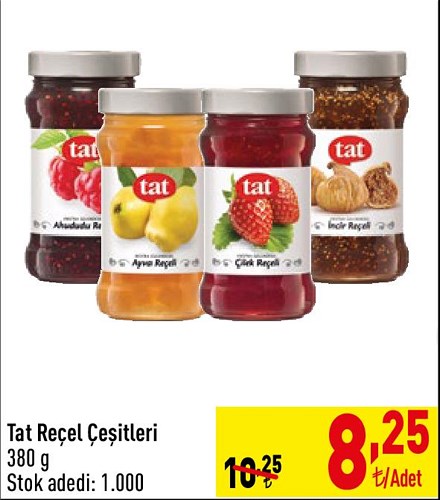 Tat Reçel Çeşitleri 380 g image