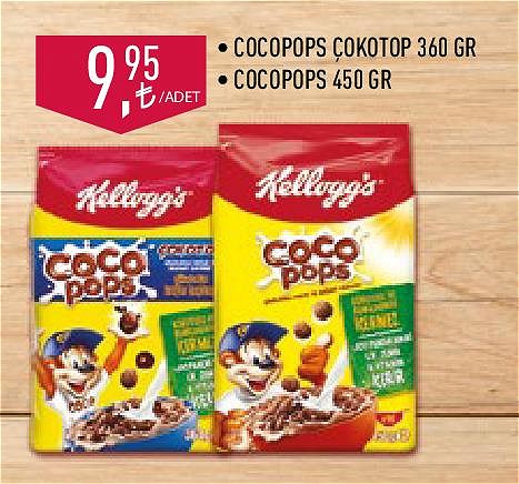 Kellogg's Cocopops Çokotop 360 Gr / Cocopops 450 Gr image