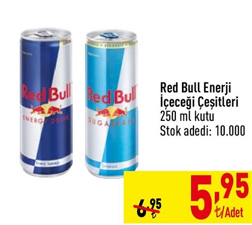 Red Bull Enerji İçeceği Çeşitleri 250 ml Kutu image