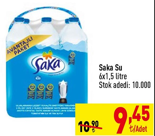 Saka Su 6x1,5 litre image