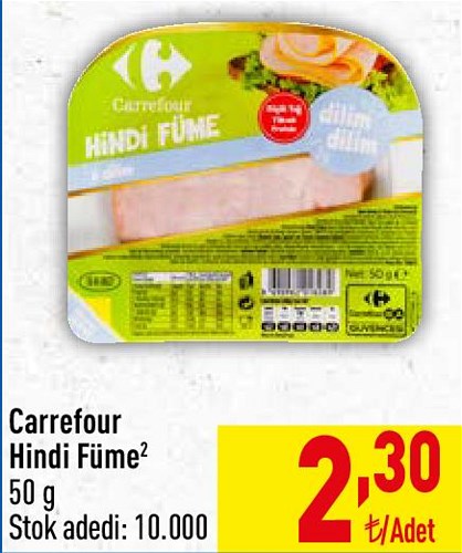 Carrefour Hindi Füme 50 g image