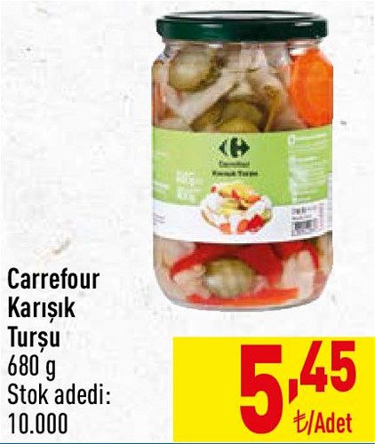 Carrefour Karışık Turşu 680 g image