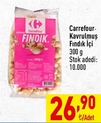 Carrefour Kavrulmuş Fındık İçi 300 g image