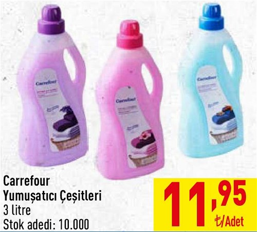 Carrefour Yumuşatıcı Çeşitleri 3 litre image