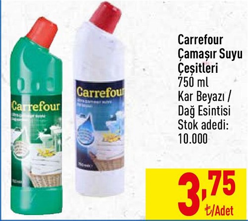 Carrefour Çamaşır Suyu Çeşitleri 750 ml image