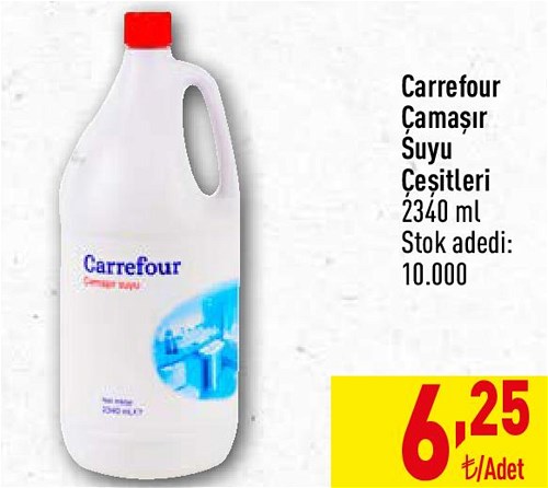 Carrefour Çamaşır Suyu Çeşitleri 2340 ml image