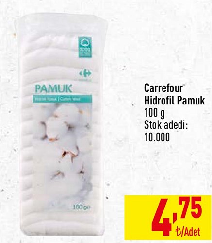 Carrefour Hidrofil Pamuk 100 g image