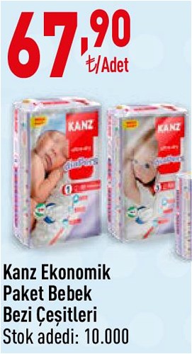 Kanz Ekonomik Paket Bebek Bezi Çeşitleri image