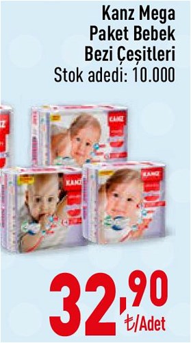 Kanz Mega Paket Bebek Bezi Çeşitleri image