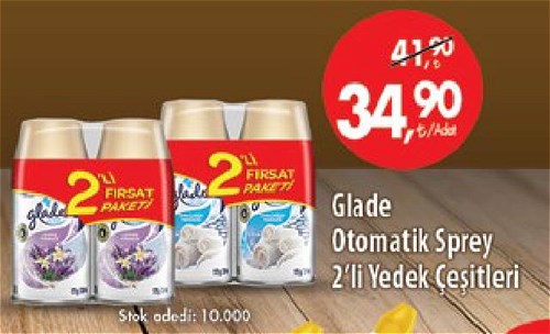 Glade Otomatik Sprey 2'li Yedek Çeşitleri image