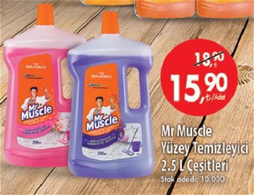 Mr Muscle Yüzey Temizleyici 2.5 L Çeşitleri image