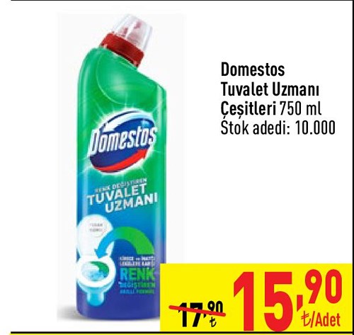 Domestos Tuvalet Uzmanı Çeşitleri 750 ml image