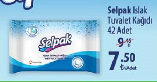 Selpak Islak Tuvalet Kağıdı 42 Adet image