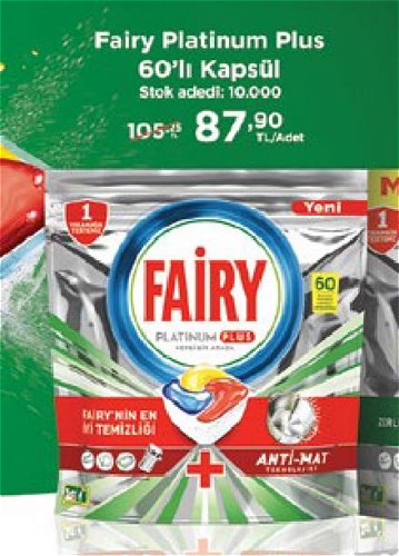 Fairy Platinum Plus 60'lı Kapsül image