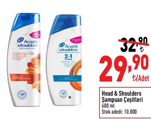 Head&Shoulders Şampuan Çeşitleri 600 ml image