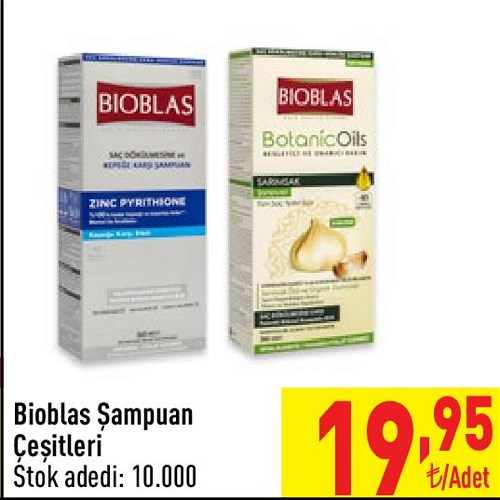 Bioblas Şampuan Çeşitleri/Adet image