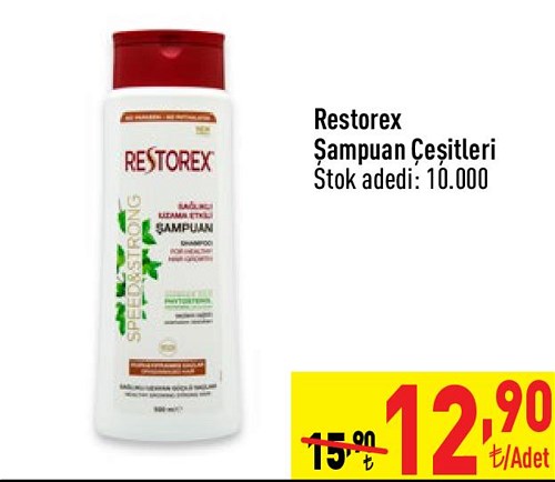 Restorex Şampuan Çeşitleri/Adet image